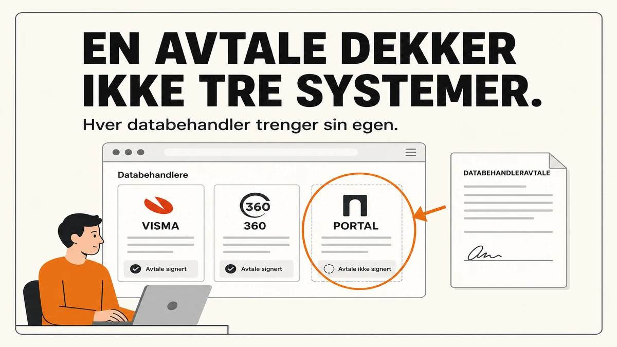 Én avtale dekker ikke alle leverandørene